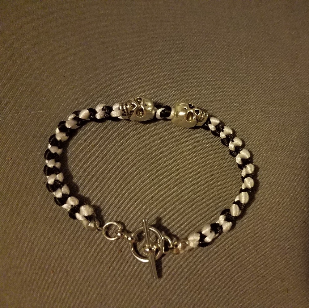 METAL AF Skull Bracelet